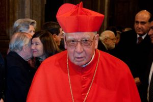 Cardenal Medina reaparece para asociar el sexo fuera del matrimonio con crímenes, acoso y aborto