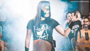 Zatara es la primera chilena en llegar a una competencia de la WWE