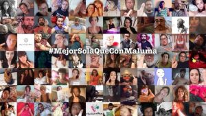 "Mejor sola que con Maluma": La nueva campaña que acusa de machista al cantante de reggeaton