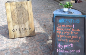 Restaurante uruguayo se apiada de los argentinos en crisis: Los invitan a pagar lo que sea "justo" y esté a su "alcance" 