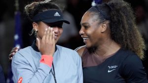Buena leche: Naomi Osaka sinceró lo que le dijo Serena Williams cuando los abucheos la hicieron llorar en la final