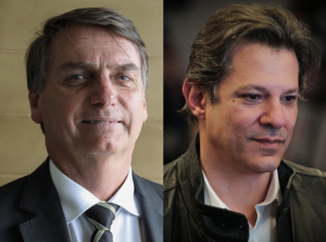 Elecciones presidenciales en Brasil: Nuevo sondeo proyecta empate entre Bolsonaro y Haddad en eventual segunda vuelta