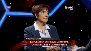 Carmen Hertz sobre las declaraciones de Camila Flores: "Es una perversión intencionada"
