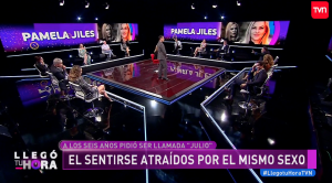 El incómodo momento que vivieron los panelistas de "Llegó tu hora" tras ser cuestionados sobre su sexualidad por Pamela Jiles
