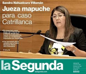 REDES| "¿Qué querían, una sueca?": La Segunda recalca que jueza del caso Catrillanca es mapuche y se llena de críticas