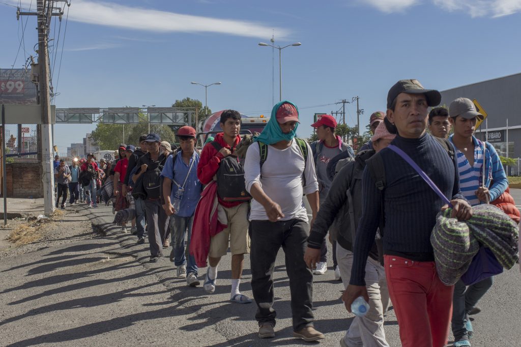 caravana migrantes-Tijuana