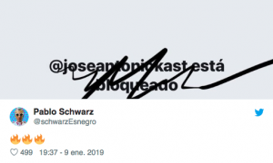 #BloqueaAPinochet: La campaña de Pablo Schwartz llamando a bloquear a José Antonio Kast de las redes sociales