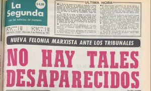 "No hay tales desaparecidos": 42 años de la infame portada de La Segunda que negaba las violaciones a los DDHH