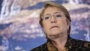 Bachelet condena violación de derechos civiles y políticos en Venezuela y asegura que la crisis "ha sido agravada por las sanciones"