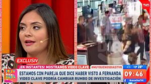 "Pidan disculpas": Critican a TVN por difundir como exclusiva supuestas imágenes de Fernanda Maciel en el aeropuerto