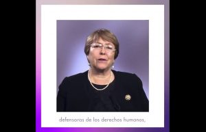Bachelet apunta hacia la justicia machista en el 8M: "Es crucial que los jueces y los policías sean entrenados"