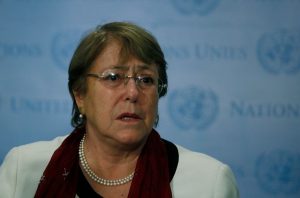 "Es todo mentira, naturalmente": Michelle Bachelet responde a las acusaciones en su contra