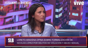 VIDEO| Loreto Aravena sobre Nicolás López: "Cuando se vean sus pruebas, que las leyes juzguen"