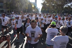 Más de 700 personas corrieron por la memoria de los Detenidos Desaparecidos en la Maratón de Santiago 2019