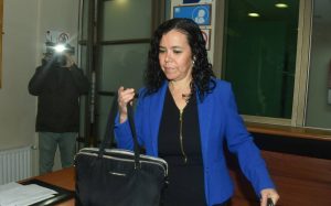 Fiscal Moya acusa que Arias pidió trato preferencial para su pareja, la abogada Marisa Navarrete