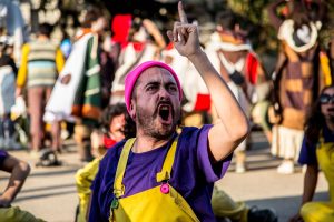 FOTOS| Fuck reality: Las postales que dejó el carnaval callejero por el Día Nacional del Teatro