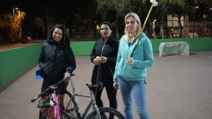 "Un deporte para todes": El bici polo y las jinetes de Independencia