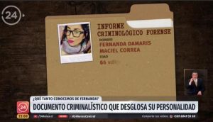 CNTV formulará cargos contra TVN por reportaje que reveló perfil psicológico de Fernanda Maciel