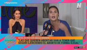VIDEO| Pampita Ardohain critica duramente a Amalia Granata en medio de discusión por el aborto libre