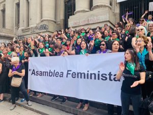 Asamblea Feminista: "Exigimos visibilizar y rechazar la violencia política sexual contra mujeres, lesbianas y trans"