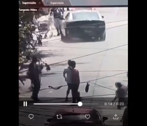 VIDEO| Grabación muestra brutal atropello intencionado de una patrulla de Carabineros