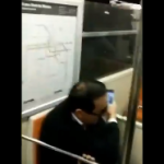 VIDEO| Explosiones en pleno viaje de metro causan pánico entre los pasajeros
