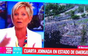 Impensado: Raquel Argandoña lanza sensato comentario contra el gobierno en Canal 13