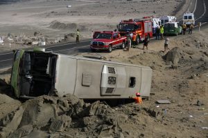 Volcamiento de bus en Taltal: Fiscalía cifra en 20 muertos y 21 heridos