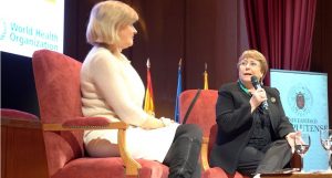 Michelle Bachelet en COP25: "El cambio climático afecta a la salud de los más vulnerables"