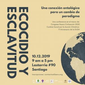 "Ecocidio y Esclavitud": La conferencia que vincula cambio climático, industria extractiva y trata de personas