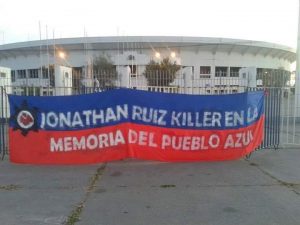 "Por el fin a la impunidad y represión": Hinchas de la "U" conmemoran 8 años de la inconclusa muerte de joven barrista