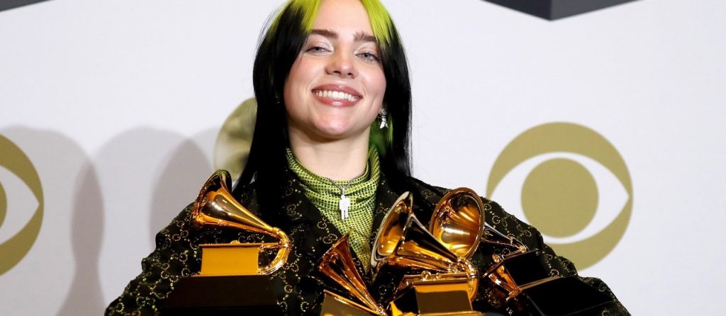 Billie Eilish, la gran ganadora de los Grammy 2020