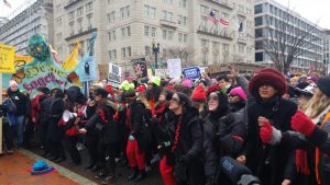 VIDEOS| "And the rapist was you": La intervención de Lastesis en Washington D.C. por la Women's March 2020
