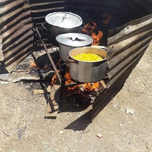 Vivir la “cuarentena” por Covid-19 en un campamento