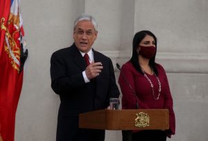 VIDEO| El momento en el que Piñera prometió que canastas iban a llegar "al 70% de las familias" 