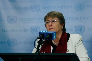 Alta Comisionada Bachelet: La pandemia se ha usado “como excusa para restringir la participación social“