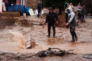 Onemi declara Alerta Roja en la Provincia de Valparaíso por sistema frontal con lluvias intensas