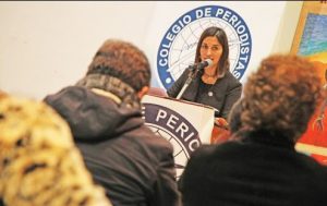 Presidenta del Colegio de Periodistas por salvoconducto colectivo para medios: "Esto es parte de una estrategia, de una forma de gobernar"