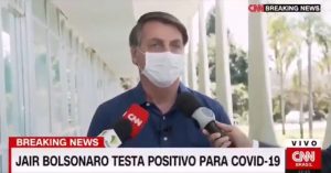 Bolsonaro da positivo de COVID-19 en un nuevo test y seguirá en cuarentena