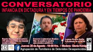 Conversatorio "Infancia en dictadura y en tiempos de pandemia" será transmitido este jueves por El Desconcierto