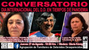 "Día Internacional del Detenido Desaparecido en Tiempos de Pandemia": Conversatorio será transmitido este jueves por El Desconcierto