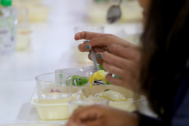 «Los garbanzos de la Junaeb»: Senador Navarro denuncia que alimentos para niños del Biobío traían insectos