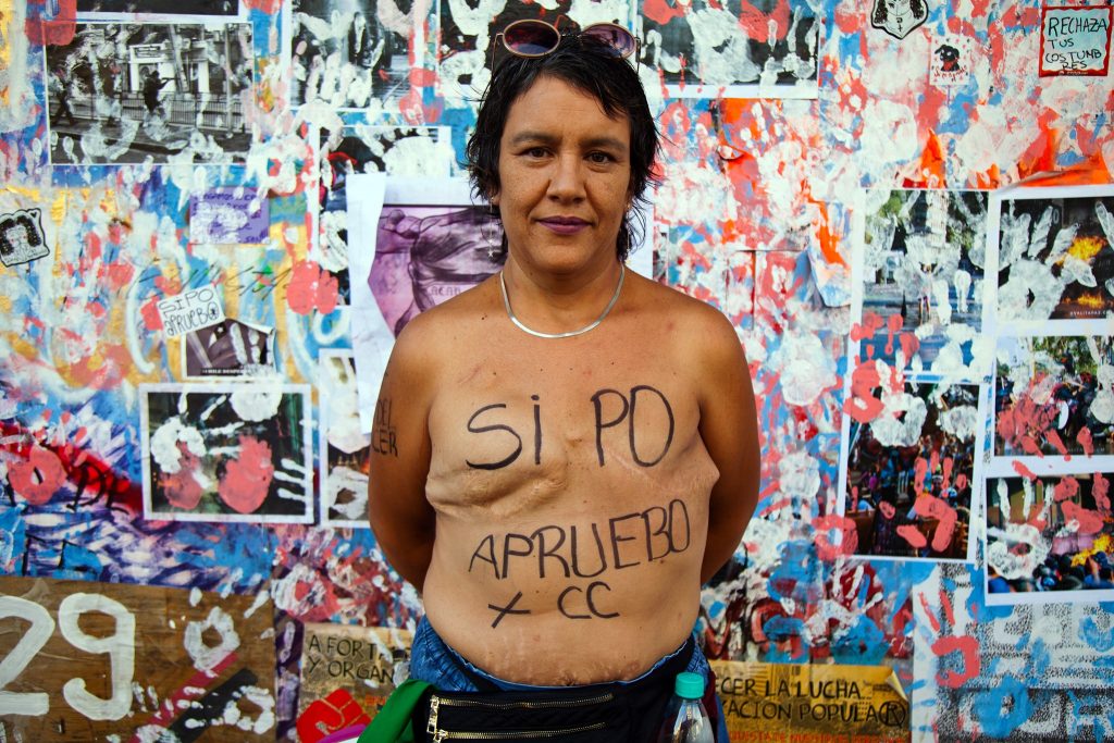 FOTORREPORTAJE| Alejandra Pérez, manifestante: «Cuando llegó el estallido social me liberé»