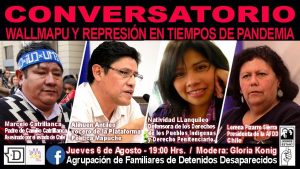 "Wallmapu y represión en tiempos de pandemia": Conversatorio será transmitido este jueves en vivo por El Desconcierto