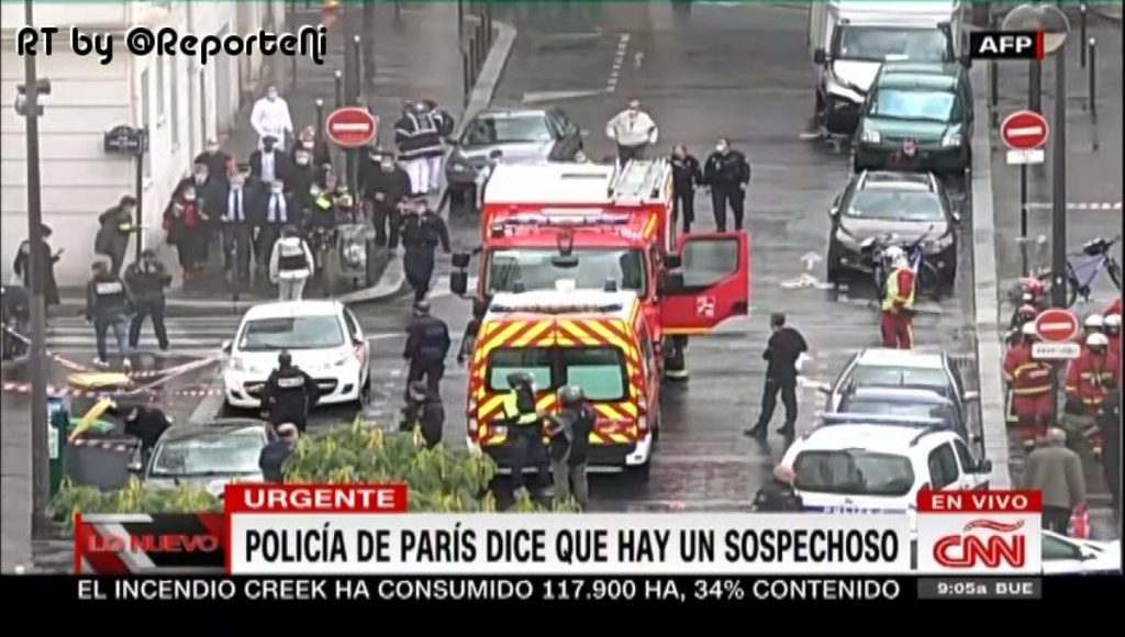 Investigan ataque en París en área cercana a antigua sucursal de revista Charlie Hebdo: Hay al menos dos personas heridas
