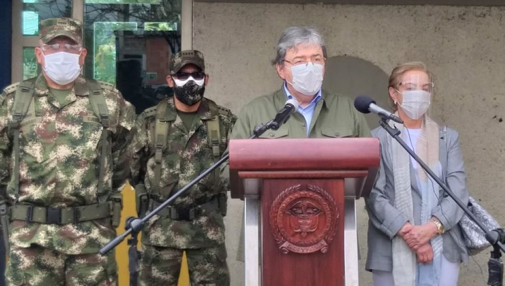 Violencia de Estado pone en serios problemas al ministro de Defensa de Colombia