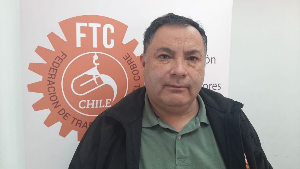 Patricio Elgueta, presidente de la FTC: «Codelco ha sido la vaca lechera del Estado los últimos 30 años»