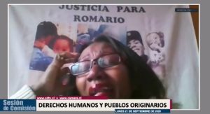 VIDEO| Madre de Romario Veloz emplaza a Desbordes: "A mi hijo me lo quitó un militar, y ese militar tiene que aparecer"