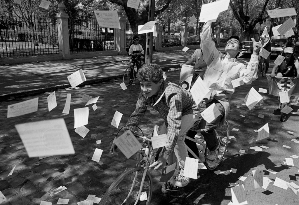 FOTO| El plebiscito de 1988 por Álvaro Hoppe: «Fue un privilegio estar ahí»