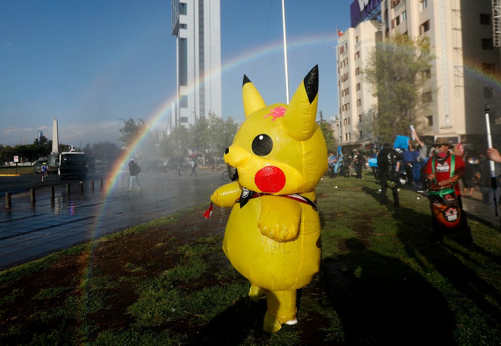 Popular ‘Tía Pikachu’ conmemora el 18 de octubre y confiesa que quiere ser constituyente